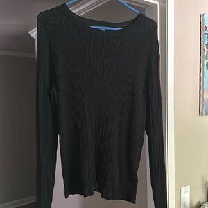 Express black sweater